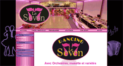 Desktop Screenshot of dancingleseven.com